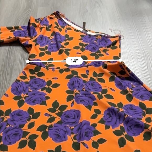 ASOS One Shoulder Mini Skater Dress with Double Bubble Sleeve Size 8 - Picture 10 of 12